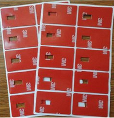 3m双面胶贴，异型加工